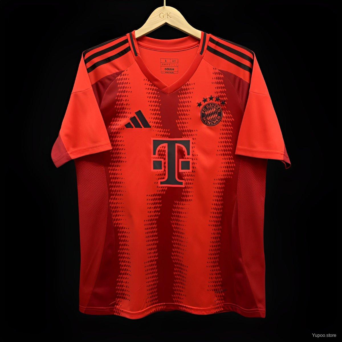 Camiseta de fútbol Bayern Munich 2024/25 LOCAL MANGA CORTA VERSION FAN